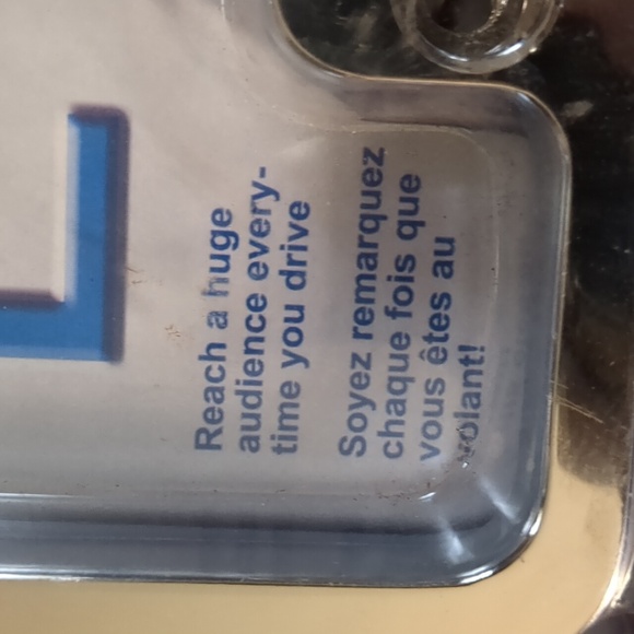 SCROLLING LICENSE PLATE FRAME new sealed in package w/ remote control unit - Picture 17 of 17